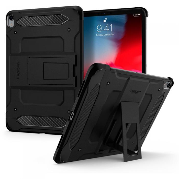 UTGATT5 - Spigen Tough Armor Tech iPad Pro 12,9 2018 Svart