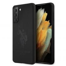U.S. Polo Assn. - US Polo Silicone On Tone Skal Galaxy S21 - Svart
