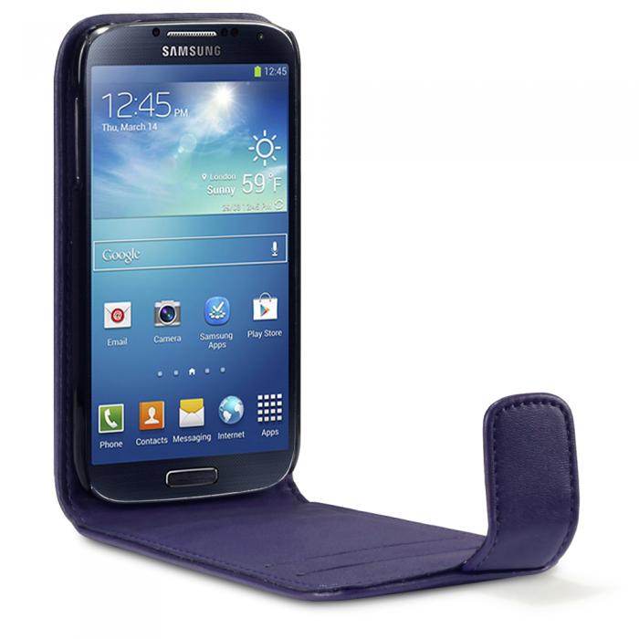UTGATT5 - Flipfodral till Samsung Galaxy S4 i9500 - Lila