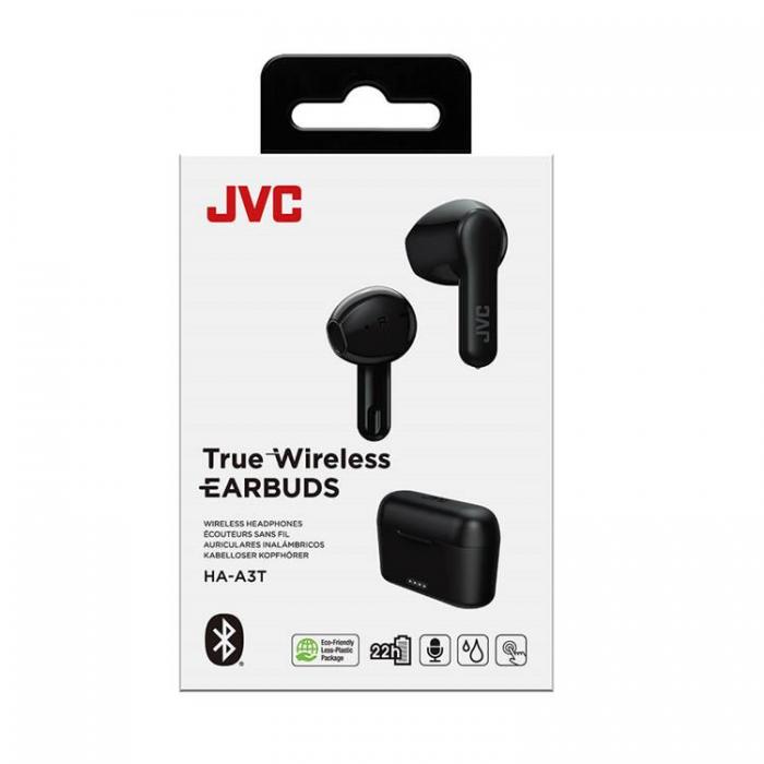 JVC - JVC Hrlurar In-Ear True Wireless HA-A3T - Svart