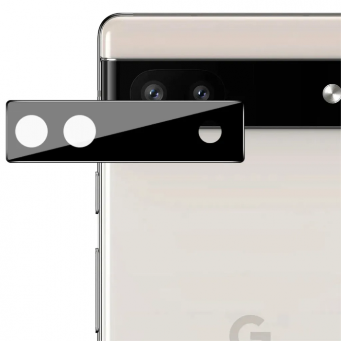 Imak - IMAK Google Pixel 6A Kameralinsskydd i Hrdat glas