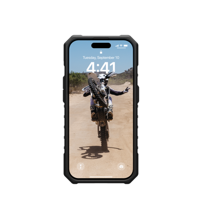 UAG - UAG iPhone 15 Pro Mobilskal Magsafe Pathfinder - Silver