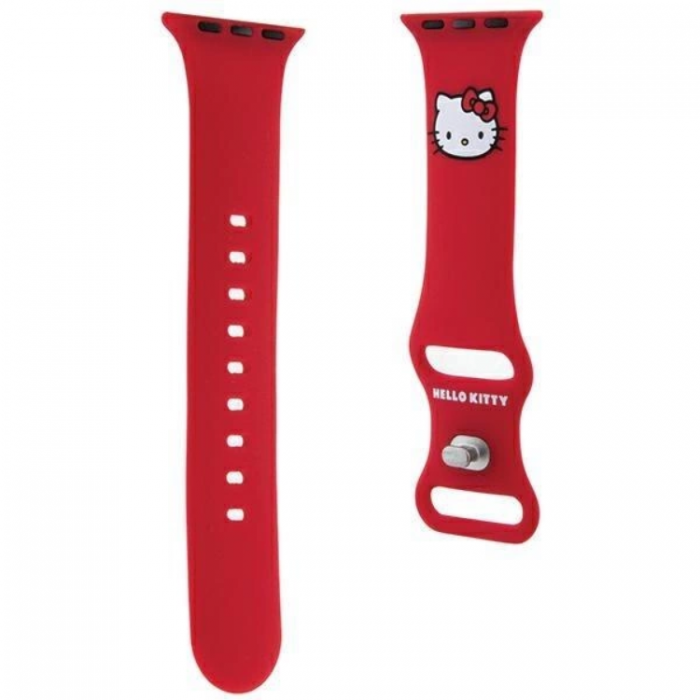 Hello Kitty - Hello Kitty Apple Watch (38/40/41mm) Armband Kitty Head - Rd