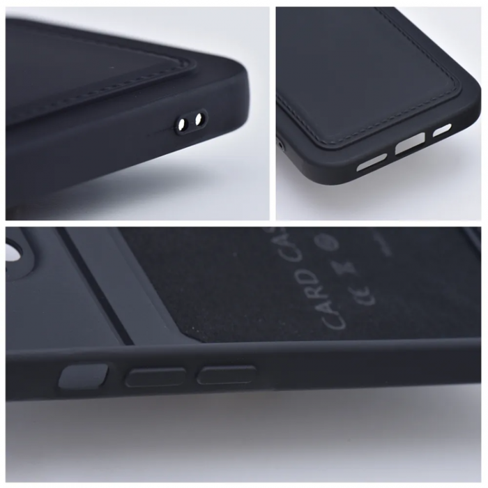 A-One Brand - iPhone 15 Pro Mobilskal Korthllare - Svart