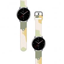 Ruhtel - Moro Strap Armband kompatibelt med Galaxy Watch 42mm