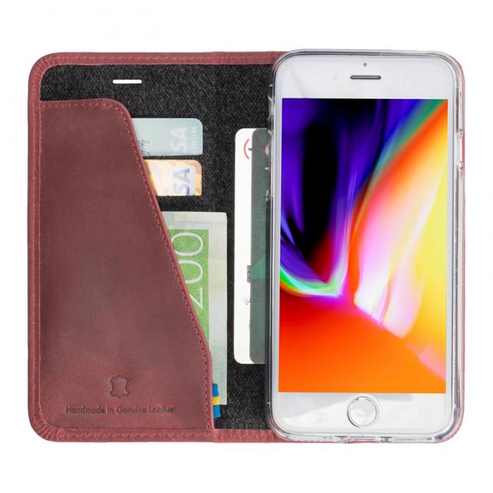 UTGATT5 - Krusell Sunne 4 Card Wallet iPhone 6/7/8/SE 2020 Red