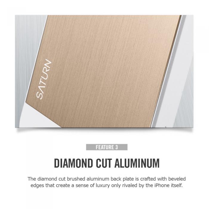 UTGATT1 - SPIGEN Case Saturn Skal till Apple iPhone 5/5S/SE (Metal Mint)