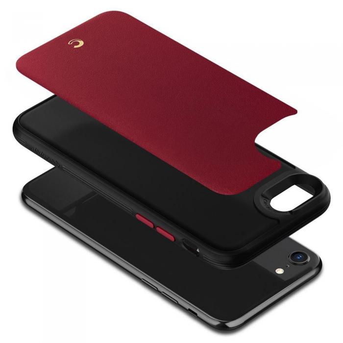 UTGATT5 - Spigen Ciel Leather Brick iPhone 7/8/Se 2020 - Red