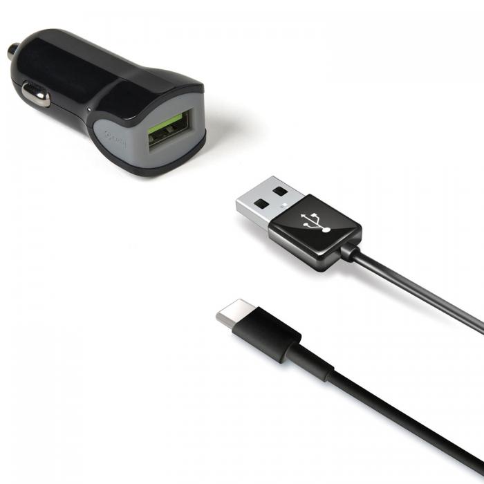 UTGATT1 - Celly - Billaddare USB-C 2 4A