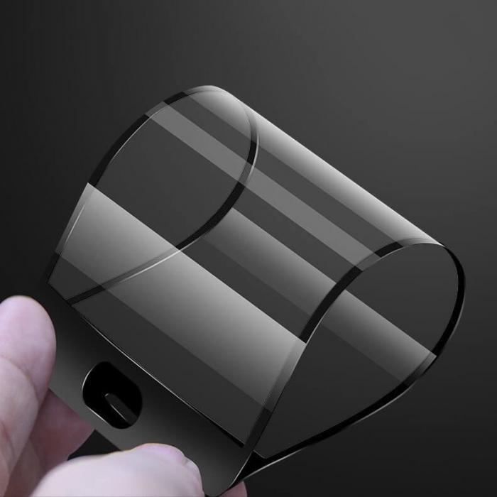UTGATT4 - Wozinsky Full Cover Flexi Hrdat Glas iPhone 12 & 12 Pro Svart
