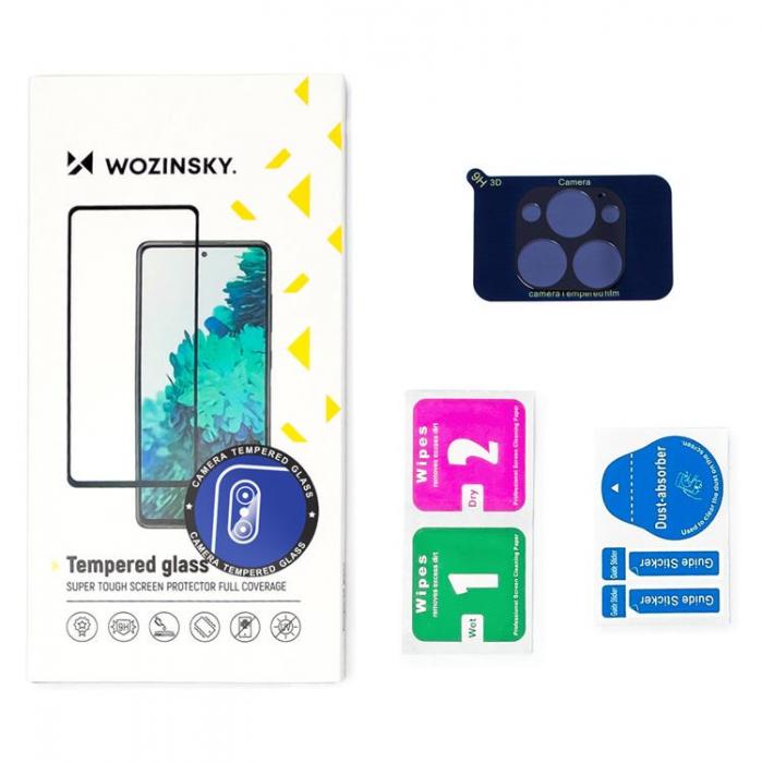 Wozinsky - Wozinsky 9H Full Kameralinsskydd Hrdat Glas iPhone 13