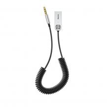 BASEUS - BASEUS Ba01 Aux kabel Audio Adapter Silver