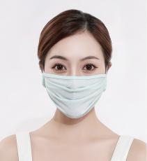 A-One Brand - Silk Tvättbar mask  Munskydd Skyddsmask Blå