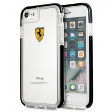 Ferrari - Ferrari iPhone 7/8/SE (2020/2022) Skal Shockproof - Transparent