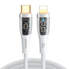 Joyroom - Joyroom Fast USB-C Till Lightning 20W Kabel 1.2m - Vit