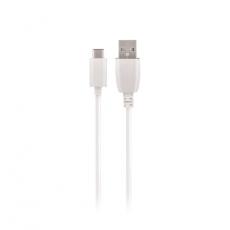 Maxlife - Maxlife kabel USB till USB-C 1m 2A - Vit