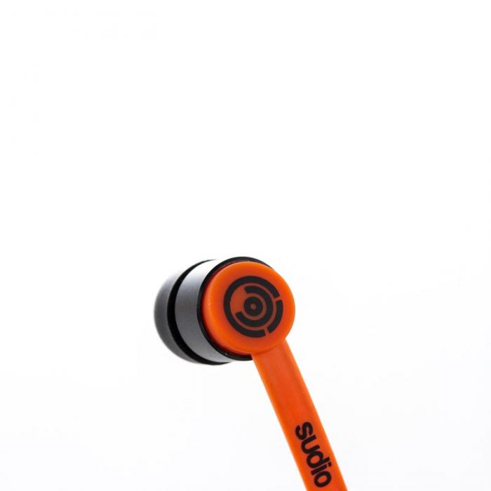 UTGATT5 - Sudio Hrlur KLANG In-Ear Mic - Orange
