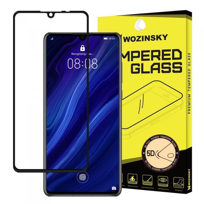 UTGATT5 - Wozinsky 5D Glass Huawei P30 skrmskydd Svart