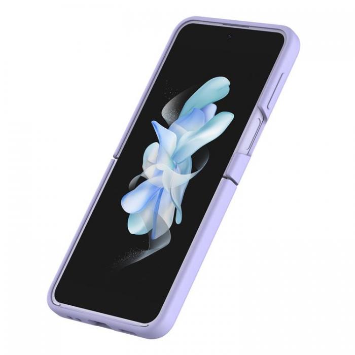 UTGATT1 - Nillkin Galaxy Z Flip 4 Mobilskal CamShield Silky - Lila