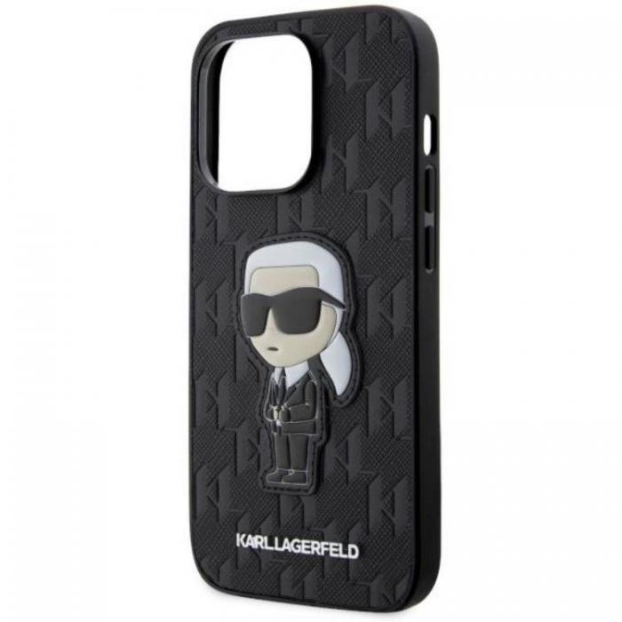KARL LAGERFELD - Karl Lagerfeld iPhone 14 Pro Max Mobilskal Saffiano Ikonik