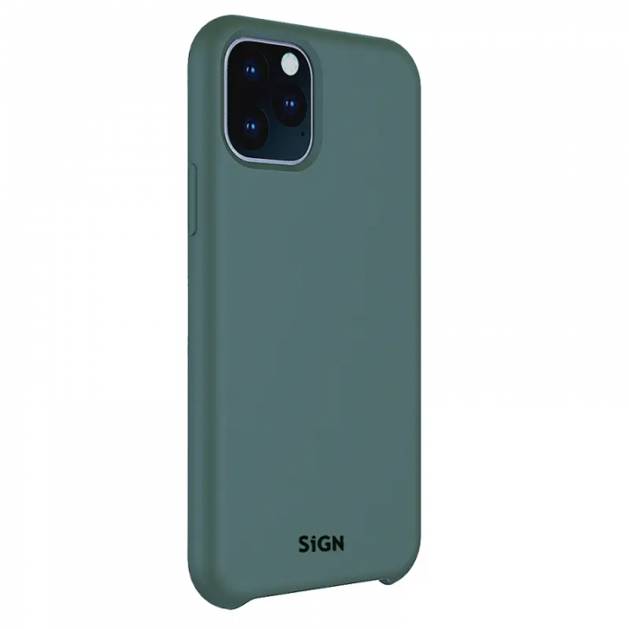 SiGN - SiGN iPhone 12 mini Skal Liquid Silicone - Mynta