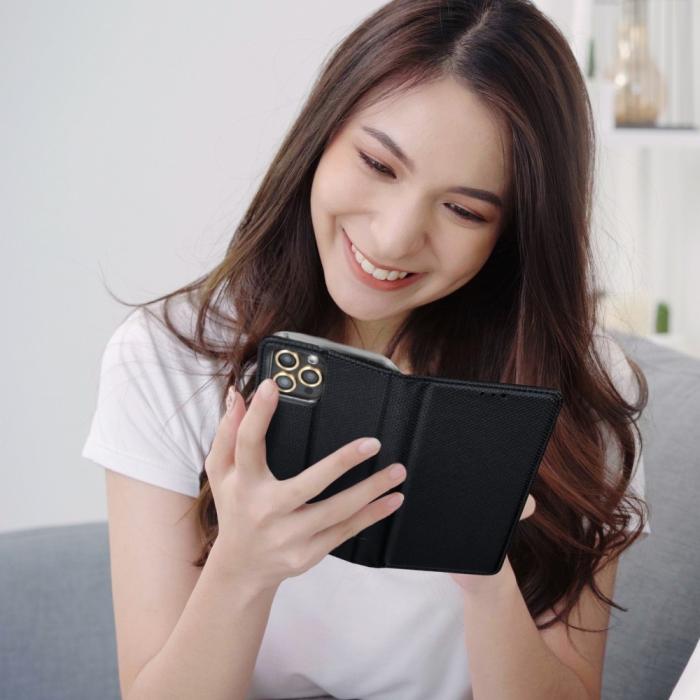 Forcell - Smart Plnboksfodral till Samsung Galaxy A7 2018 (A750) Svart