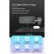 A-One Brand - 3in1 Magsafe Trdls laddare iPhone / Apple Watch / AirPods Svart 15W