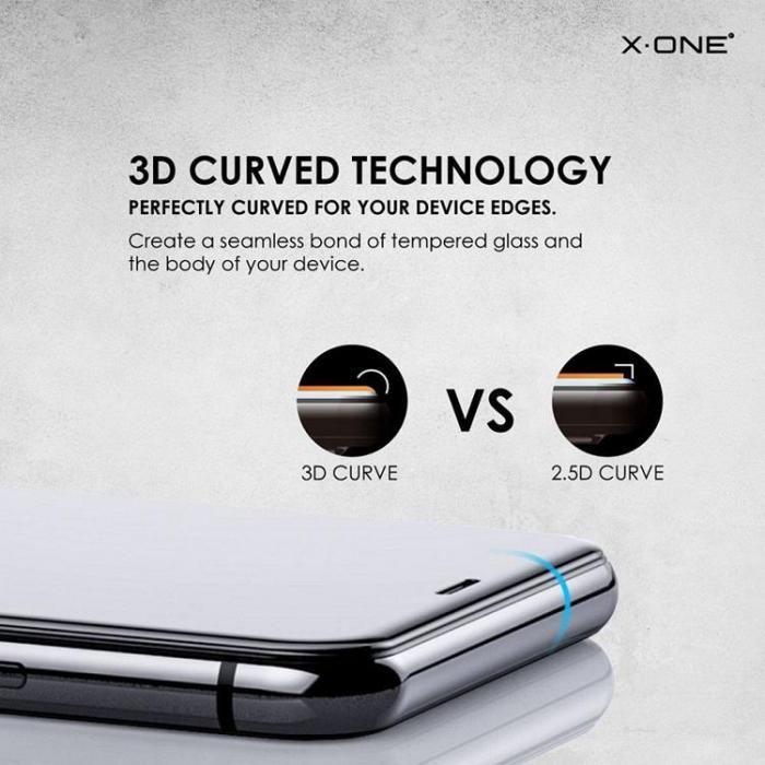 X-One - X-One iPhone 15 Pro Max Hrdat Glas Skrmskydd Matte - Svart