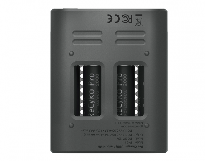 UTGATT1 - GP ReCyko Pro Laddare USB W/4xAA 2000mAh (PB)