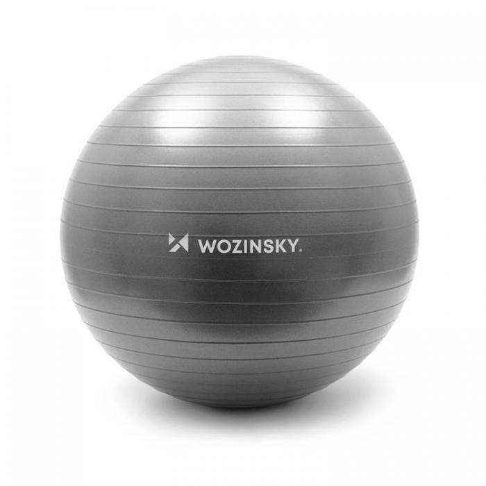 UTGATT5 - Wozinsky Gymnastikboll 65cm - Silver