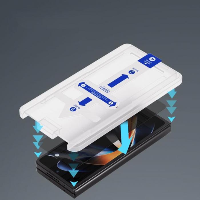 Whitestone - Whitestone Galaxy Z Fold 5 Hrdat Glas Skrmskydd Privacy