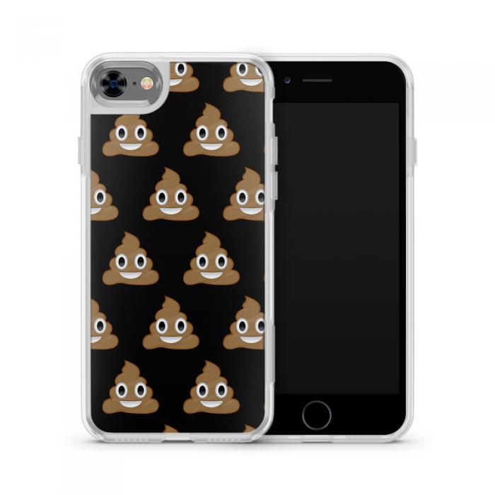 UTGATT5 - Fashion mobilskal till Apple iPhone 7 - Poop Emoji