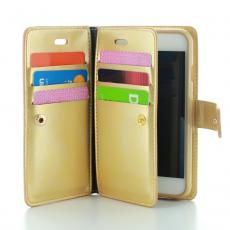CoveredGear - CoveredGear iPhone 6/6S plånboksfodral Liberty - Guld