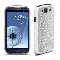Xqisit - Xqisit iPlate Glamor Skal till Samsung Galaxy S3 (Vit)