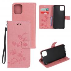 A-One Brand - Butterfly Plånboksfodral till iPhone 11 Pro - Rosa