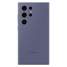 Samsung - Samsung Galaxy S24 Ultra Mobilskal Silikon - Lila