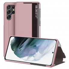 Taltech - Galaxy S22 Ultra Flipfodral - Rosa