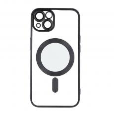 OEM - iPhone 15 Pro Max Skal Svart Krom Mag Fodral