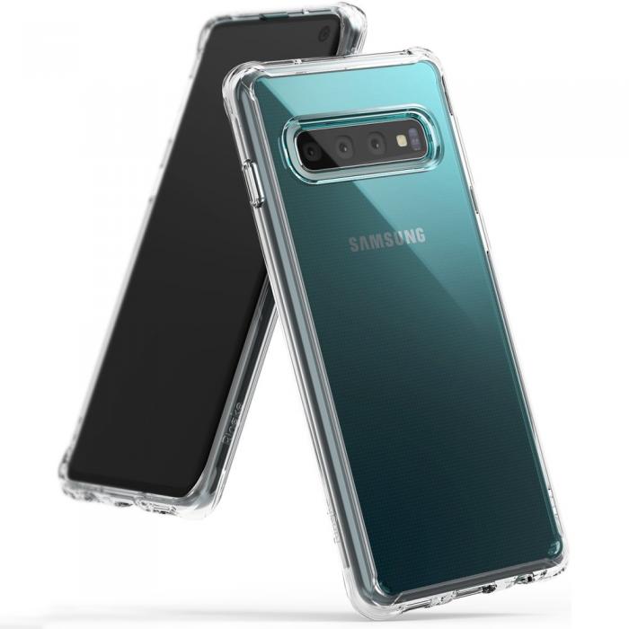 UTGATT4 - Ringke Fusion Shock Absorption Skal till Samsung Galaxy S10 - Clear