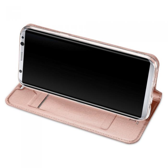 UTGATT4 - DUX DUCIS Plnboksfodral till Samsung Galaxy S8 Plus - Rose Gold