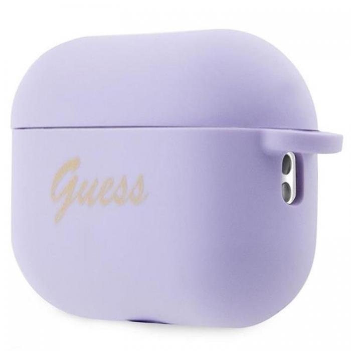 Guess - Guess Airpods Pro 2 Skal Charm Heart Collection - Lila