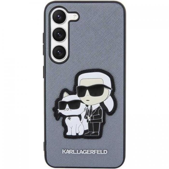 KARL LAGERFELD - Karl Lagerfeld Galaxy S23 Plus Skal Saffiano Karl & Choupette - Gr