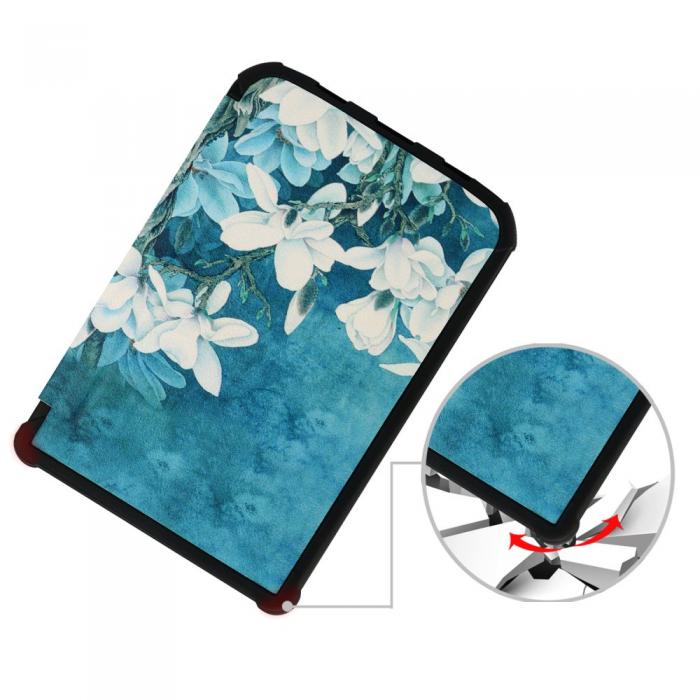 UTGATT1 - PocketBook Lux 4/5/HD 3 Fodral Smartcase - Magnolia