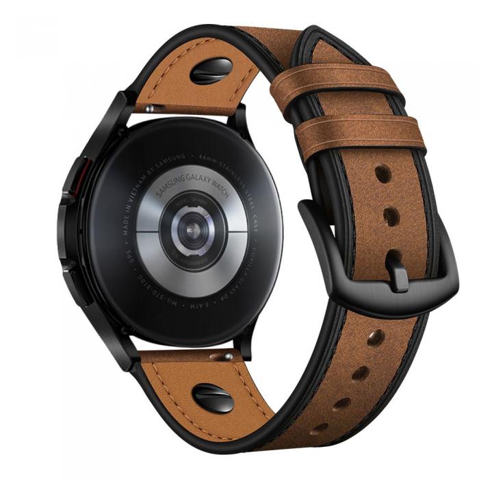 Tech-Protect - Screwband Armband Samsung Galaxy Watch 6 Classic (43mm) - Brun