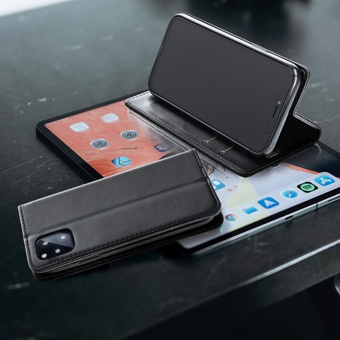 UTGATT1 - iPhone 11 Pro Plnboksfodral Magnet Eco Lder - Svart