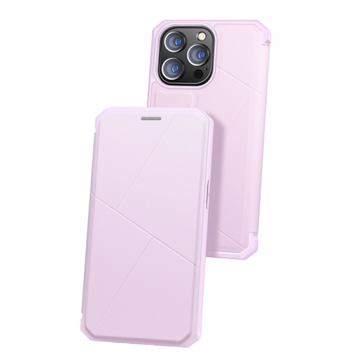 Dux Ducis - Dux Ducis iPhone 13 Pro Plnboksfodral Skin X - Rosa