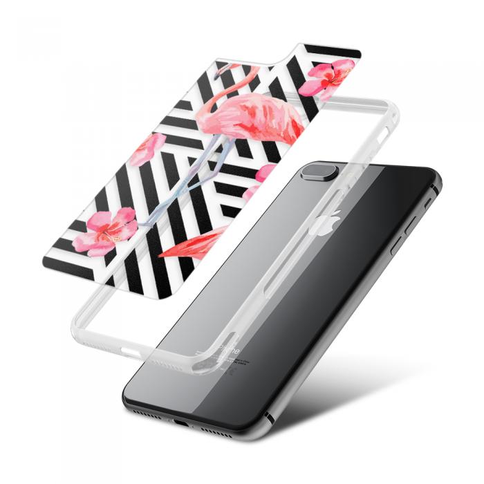 UTGATT5 - Fashion mobilskal till Apple iPhone 8 Plus - Flemingos