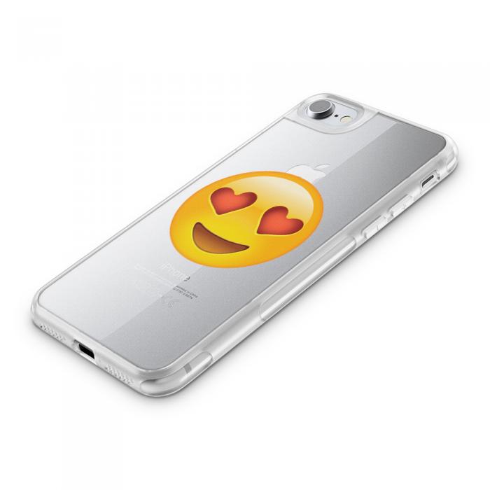 UTGATT5 - Fashion mobilskal till Apple iPhone 8 Plus - Emoji Heart Eyes
