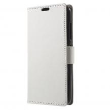A-One Brand - Plånboksfodral till ZTE Blade V6 - Vit