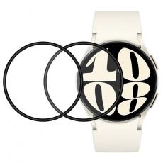 A-One Brand - [2-PACK] Galaxy Watch 6 (44mm) Härdat Glas Skärmskydd - Svart